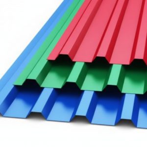 PPGI Corrugated Roofing Sheets / Zinc Aluminium Roofing Rolls