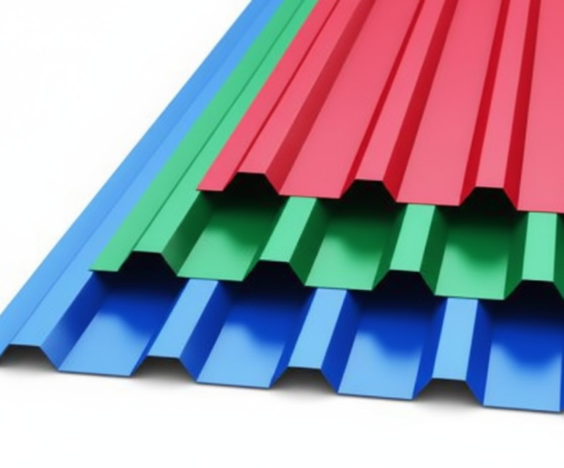 PPGI Corrugated Roofing Sheets / Zinc Aluminium Roofing Rolls